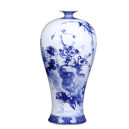 Náhradní porcelán pro Jahrriesnge white blue vase cna0077 