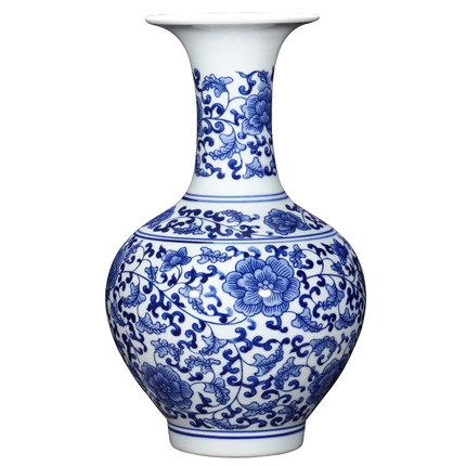 Náhradní porcelán pro Jahrriesnge white and blue vase cna0082 