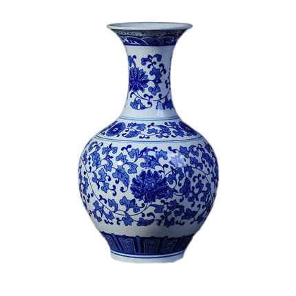 Náhradní porcelán pro Jahrriesnge white blue vase cna0210 