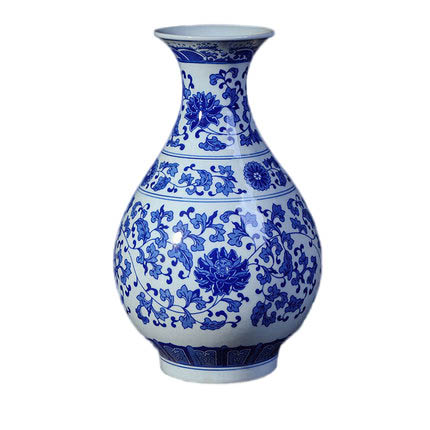 Náhradní porcelán pro Jahrriesnge white blue vase cna0213 