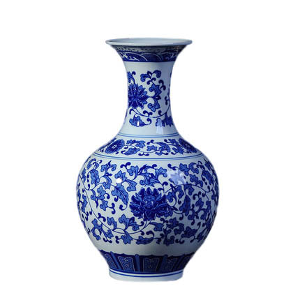 Náhradní porcelán pro Jahrriesnge white and blue vase cna0256 