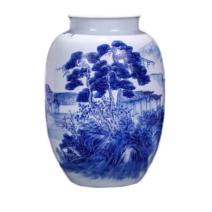 Náhradní porcelán pro Jahrriesnge white and blue vase cna0534 