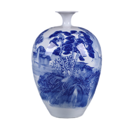 Náhradní porcelán pro Jahrriesnge white and blue vase cna0539 