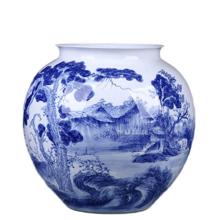 Náhradní porcelán pro Jahrriesnge white and blue vase cna0540 