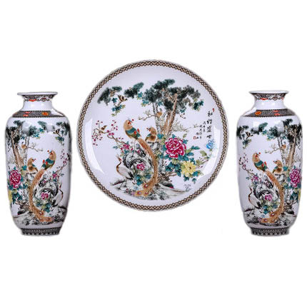 Náhradní porcelán pro Jahrriesnge vase set three pieces cna0569 