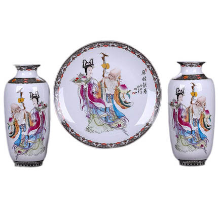 Náhradní porcelán pro Jahrriesnge vase set three pieces cna0573 