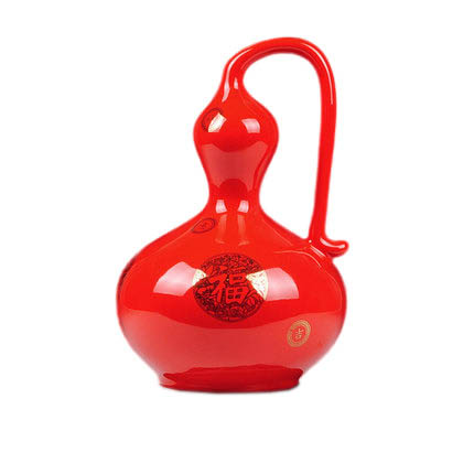 Náhradní porcelán pro Jahrriesnge red peony gourd vase cna0687 