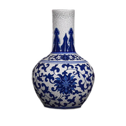 Náhradní porcelán pro Jahrriesnge white and blue vase cna0867 