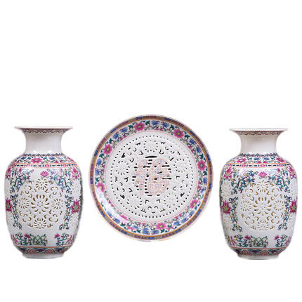 Náhradní porcelán pro Jahrriesnge hollow  vase set 3 pcs cna0910 