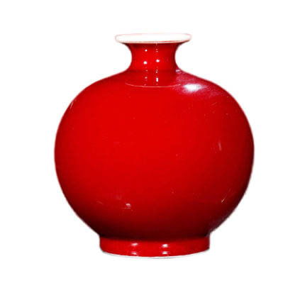 Náhradní porcelán pro Jahrriesnge crack glaze red vase cna0945 