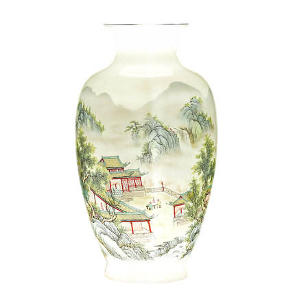 Náhradní porcelán pro Jahrriesnge colorful landscape vase cna1002 