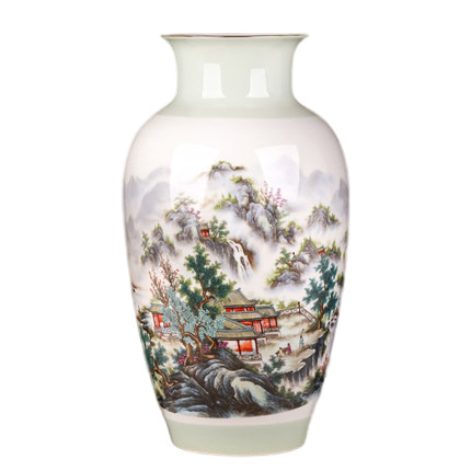 Náhradní porcelán pro Jahrriesnge colorful landscape vase cna1009 