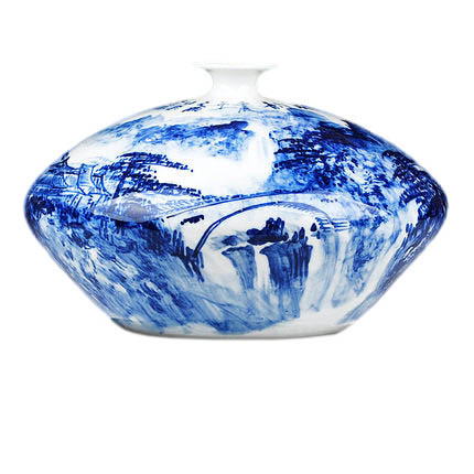 Náhradní porcelán pro Jahrriesnge landscape vase cna1020 