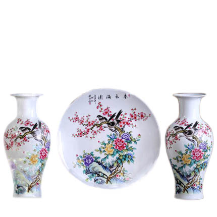 Náhradní porcelán pro Jahrriesnge vase set 3pcs cna1059 