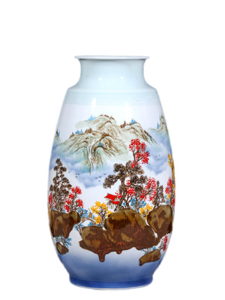 Náhradní porcelán pro Jahrriesnge flowers and birds vase cna1118 