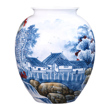 Náhradní porcelán pro Jahrriesnge hand painted big vase cna1141 