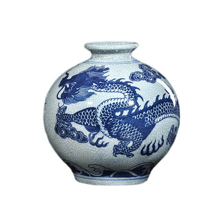 Náhradní porcelán pro Jahrriesnge crack dragon vase cna1176 