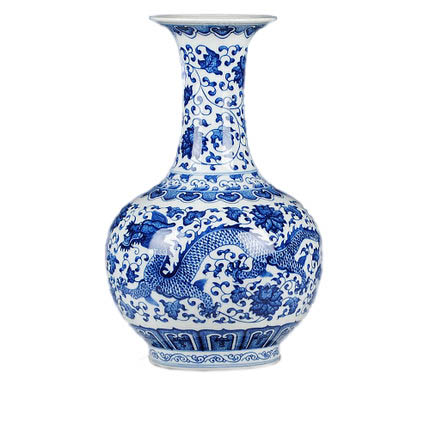 Náhradní porcelán pro Jahrriesnge blue dragon vase cna1287 