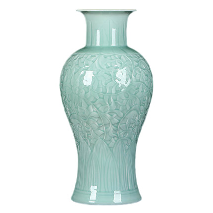 Náhradní porcelán pro Jahrriesnge carving shadow blue glaze vase cna1309 