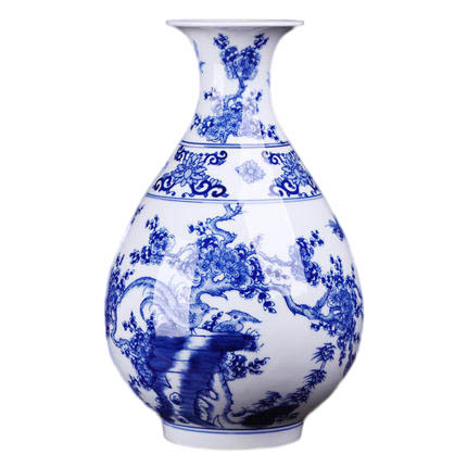 Náhradní porcelán pro Jahrriesnge blue and white vase cna1331 