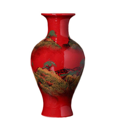 Náhradní porcelán pro Jahrriesnge red landscape vase cna1354 