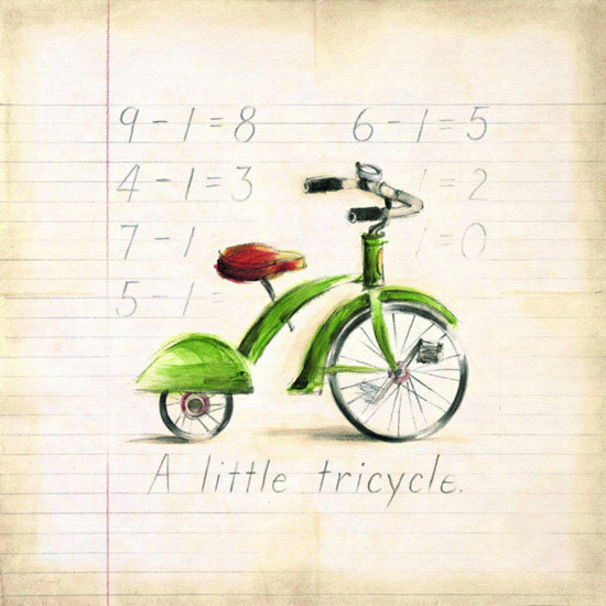 Náhradní Stálý život pro Jahrriesnge a-little-tricycle-lpf00526 