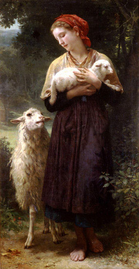 Náhradní Portrét pro Jahrriesnge William Adolphe Bouguereau lpf11901 